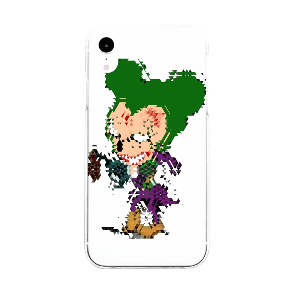 RMk→D (アールエムケード)のヒャッハー！！(ジョーカー) Soft Clear Smartphone Case