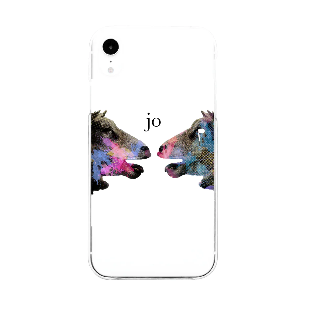 Natsucollageの垣間見える狂気　jo Soft Clear Smartphone Case