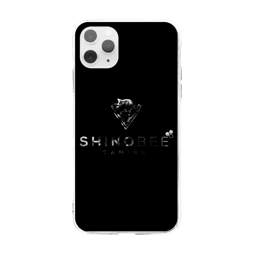 ShinoBee GamingのShinoBee Gaming iPhoneケース　ver.1 Soft Clear Smartphone Case