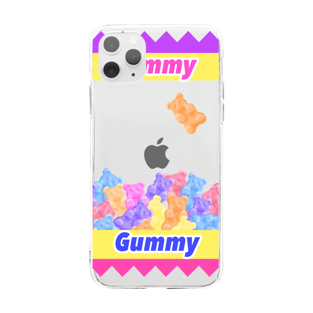 nyamoooのYummy Gummy Soft Clear Smartphone Case