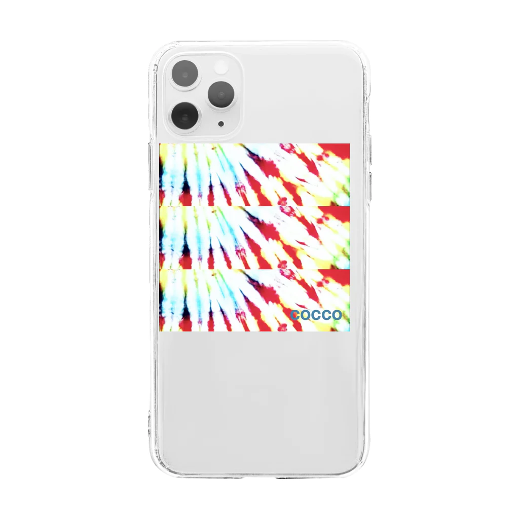 こっこさんのお店のCOCCO •B7 Soft Clear Smartphone Case