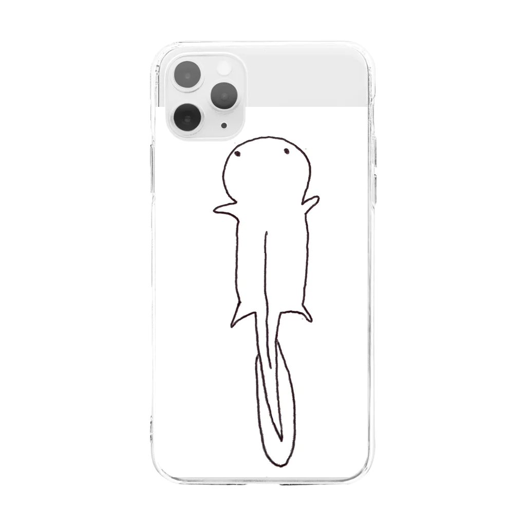 osanshouoのおおさんしょううおのスマホケース Soft Clear Smartphone Case