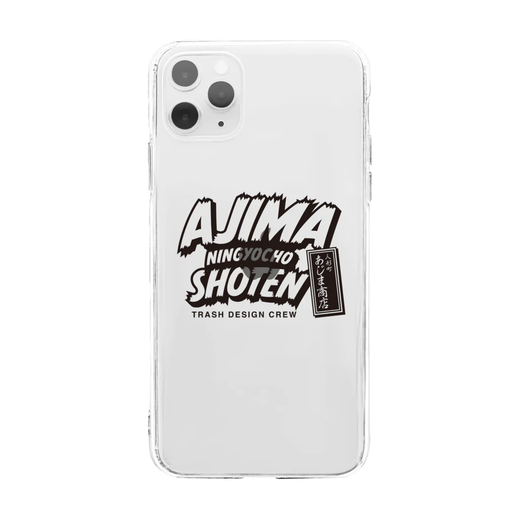 人形町あじま商店の人形町あじま商店 Soft Clear Smartphone Case