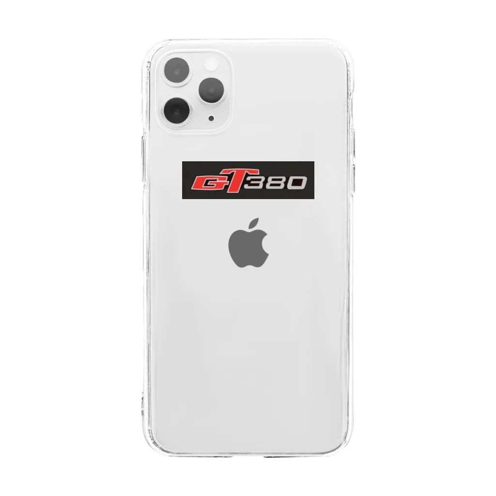 JUDO.NEWAZA.LABOのSUZUKI GT380 モデル Soft Clear Smartphone Case