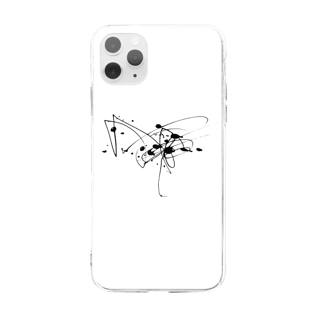 SUMIKA BY YUKIのflower Soft Clear Smartphone Case