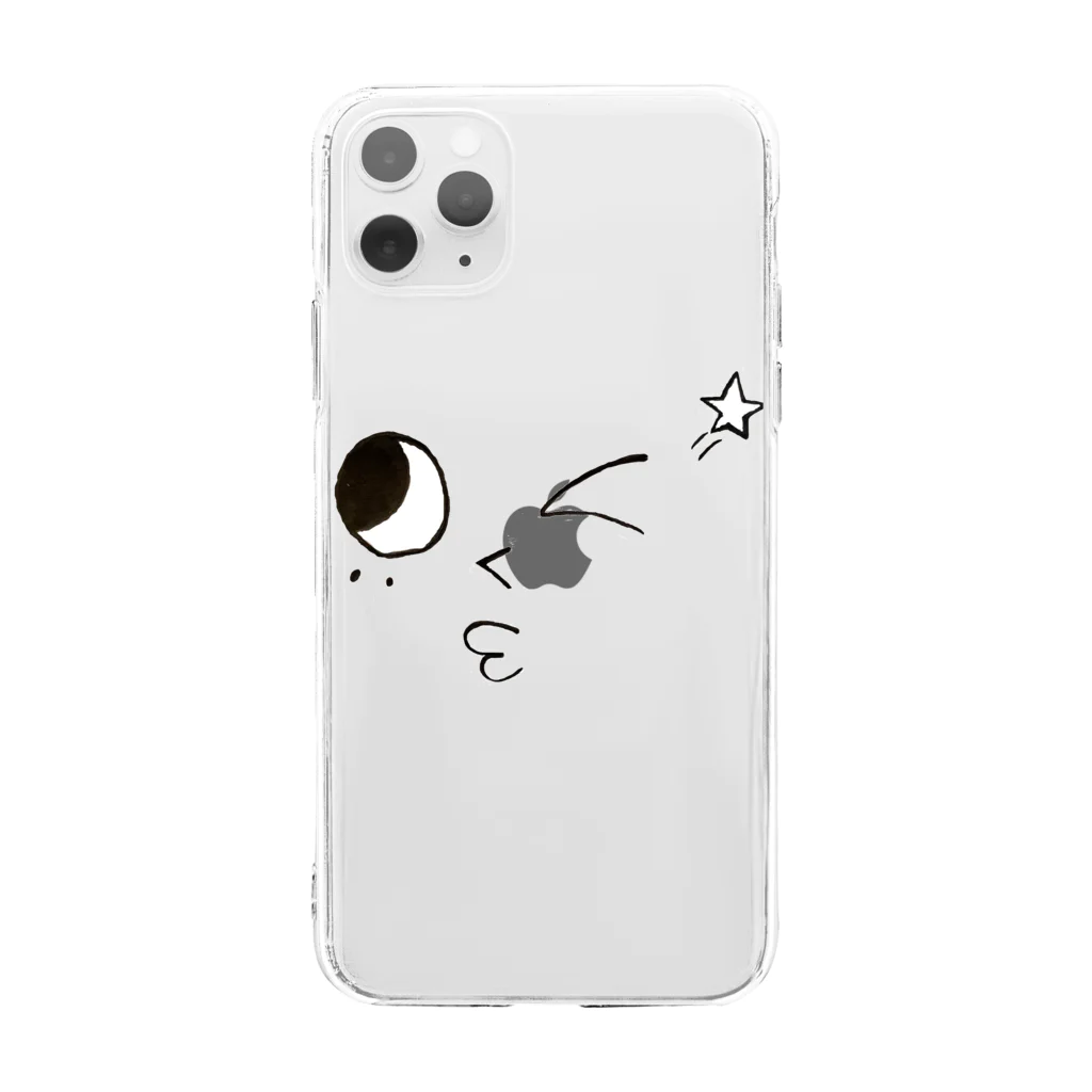 おかず屋さんのおかずくん Soft Clear Smartphone Case