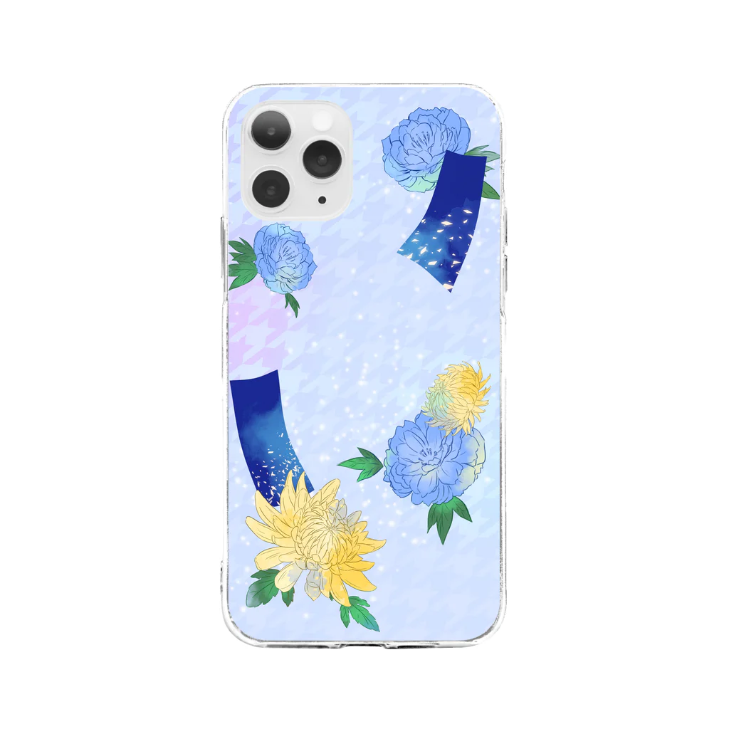 yuoの花札 Soft Clear Smartphone Case