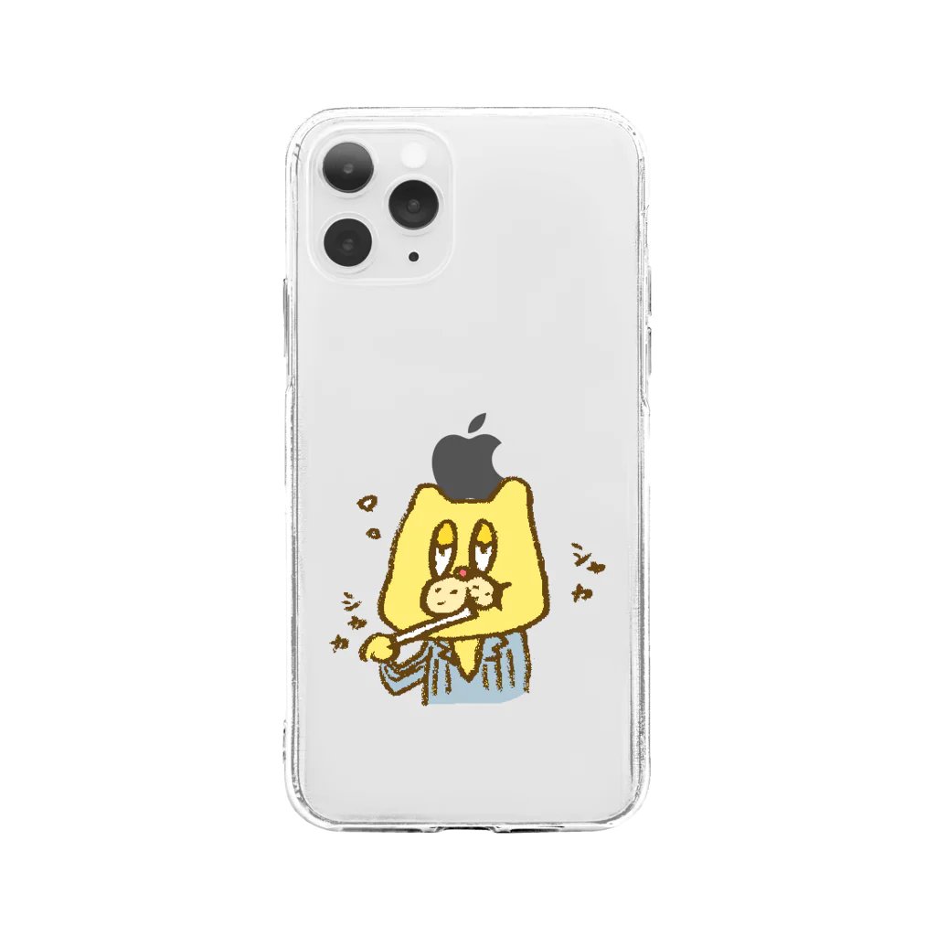 kikkoのハヤシ犬 Soft Clear Smartphone Case