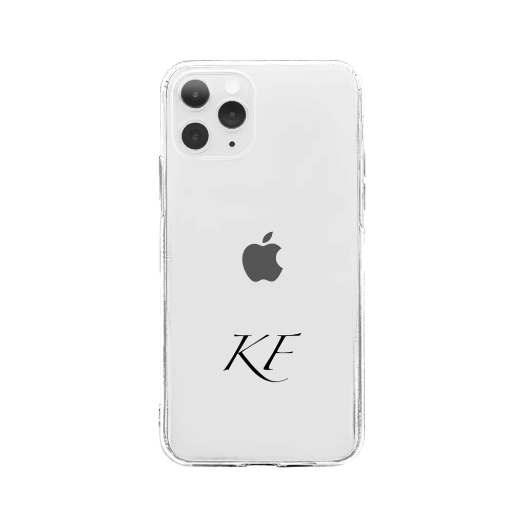 KOFE!SHOP(こふぇショップ)のKOFE!オリジナルiPhoneケース各種 Soft Clear Smartphone Case
