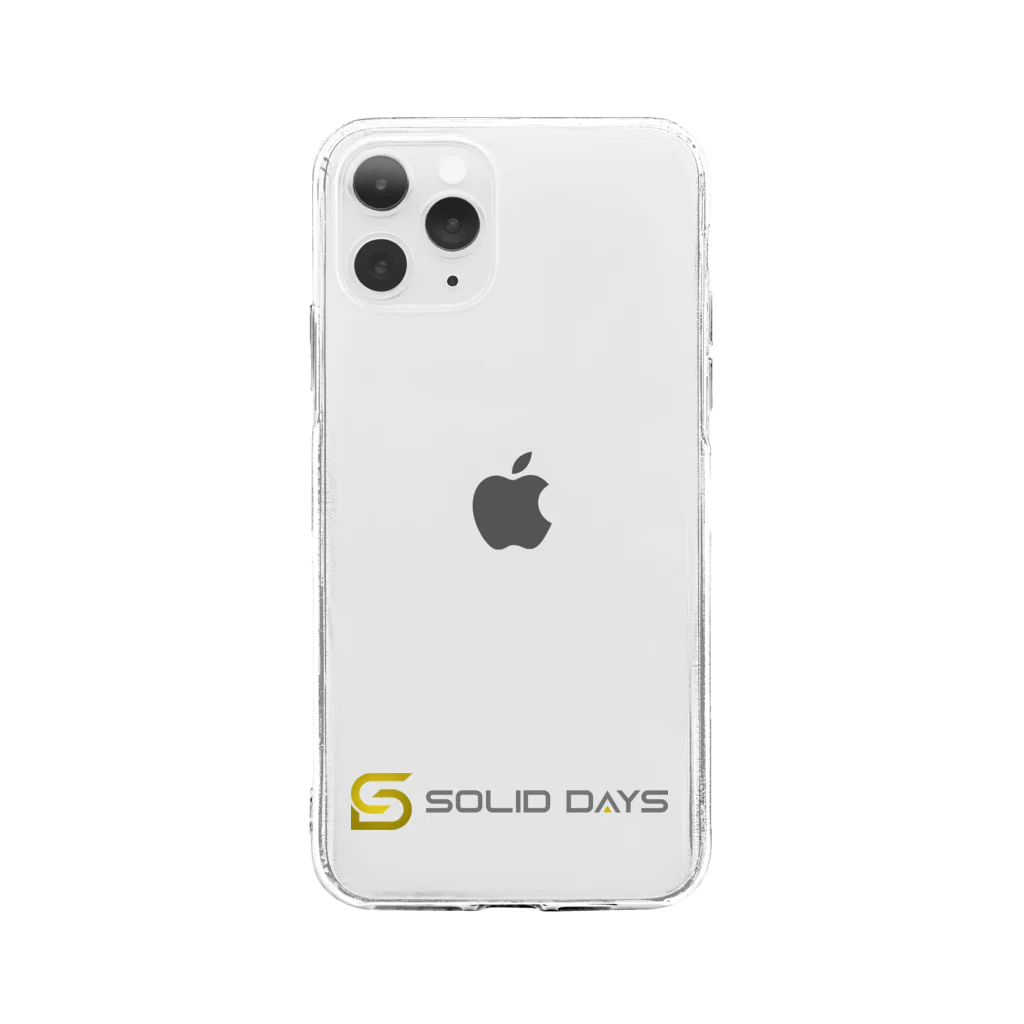 SOLID DAYS グッズショップのSOLID DAYS 2020 Soft Clear Smartphone Case