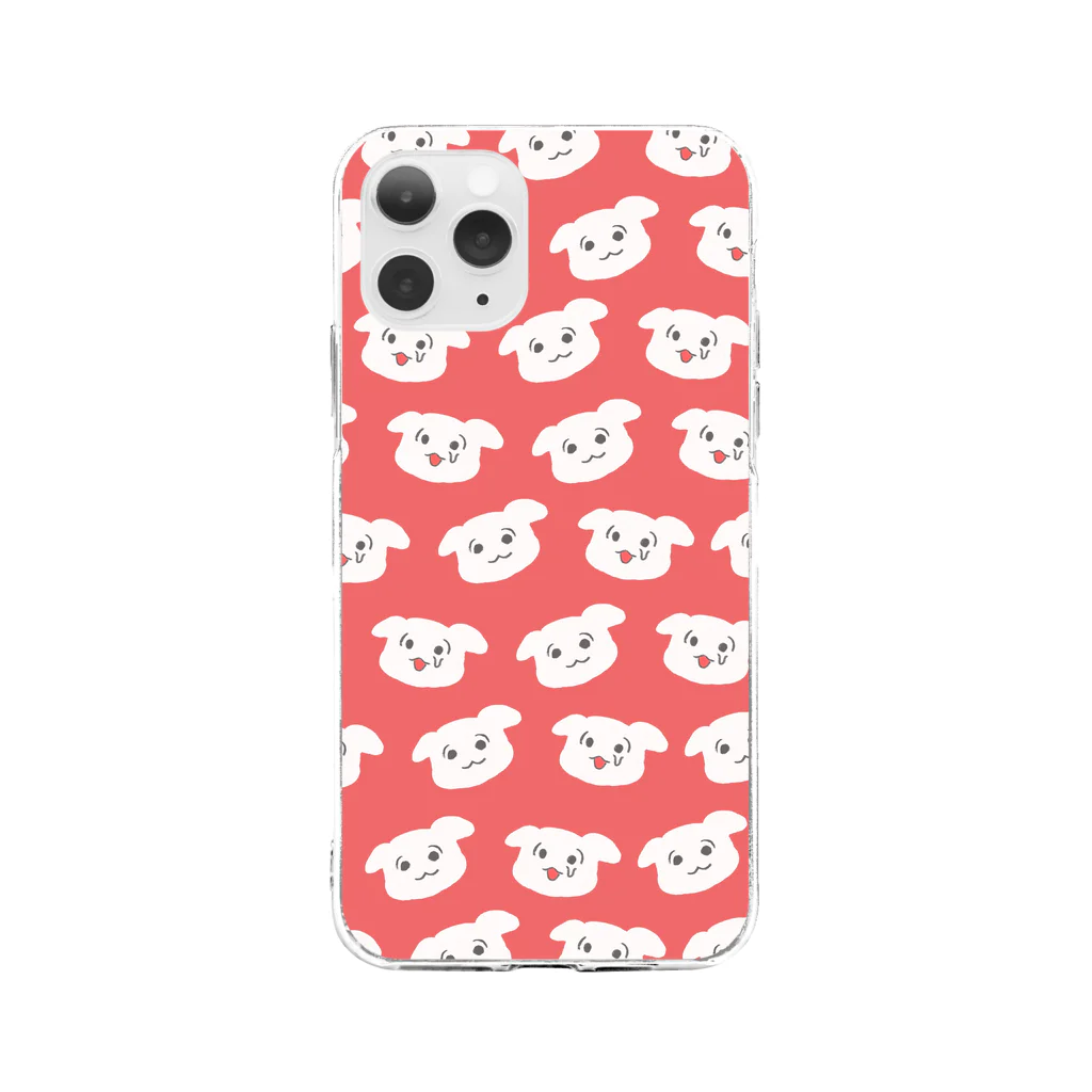 にくまん子のよよがいっぱい Soft Clear Smartphone Case