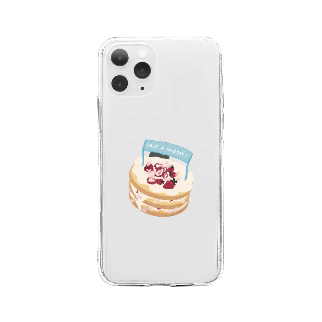 Magical LolipopのMagical Cake Soft Clear Smartphone Case