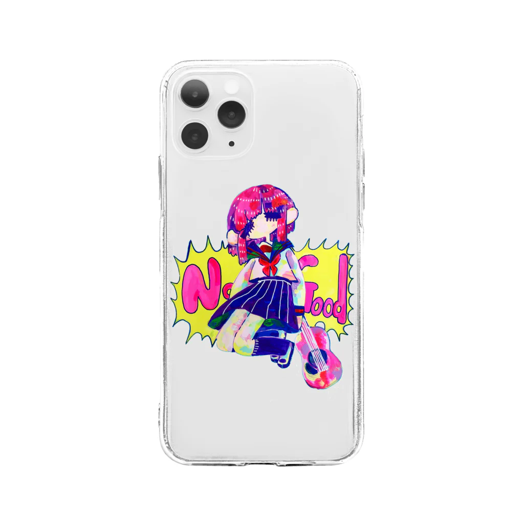 HONI HONI WORLDのNoGood Soft Clear Smartphone Case