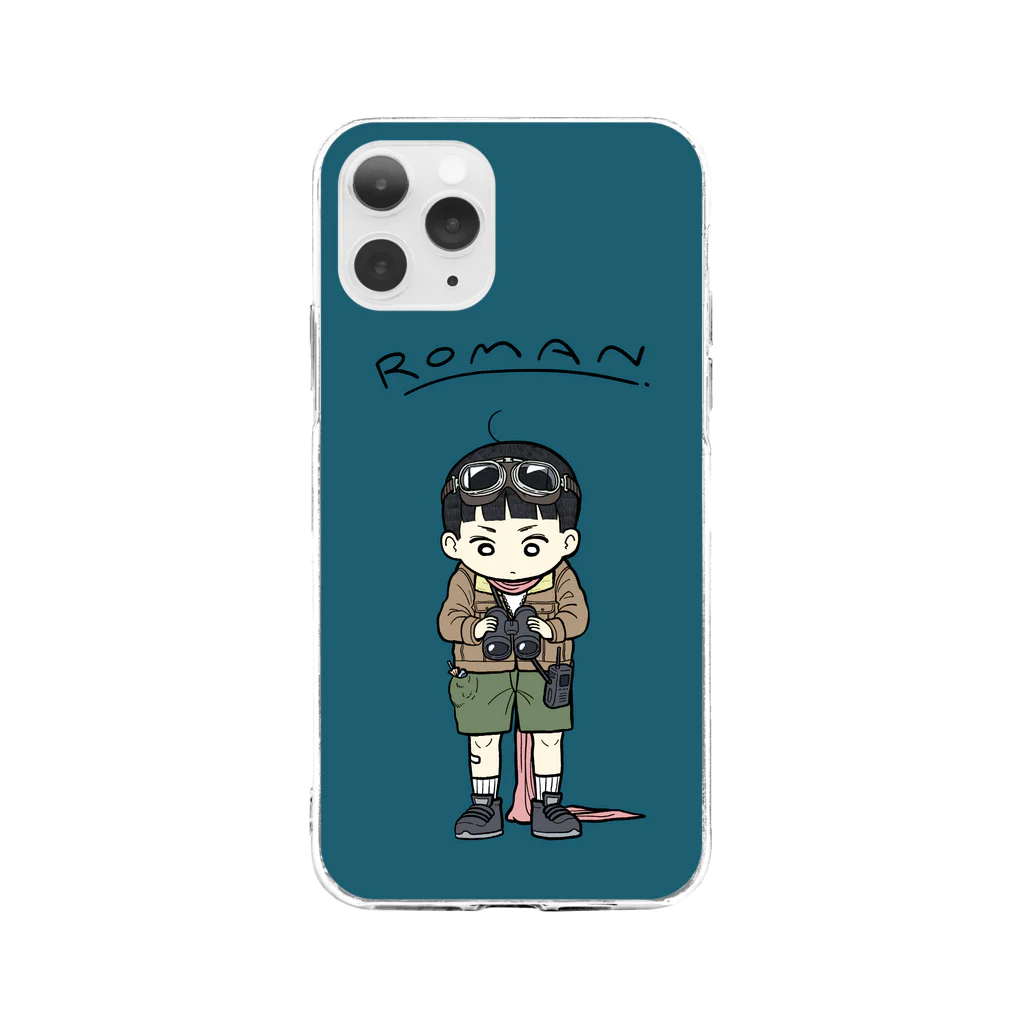 なかののROMAN Soft Clear Smartphone Case