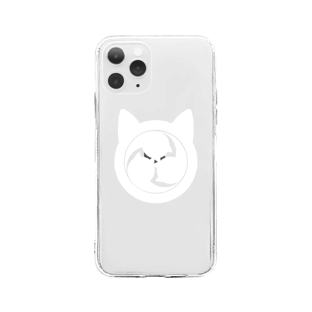 三太郎の三太郎スマホケース Soft Clear Smartphone Case