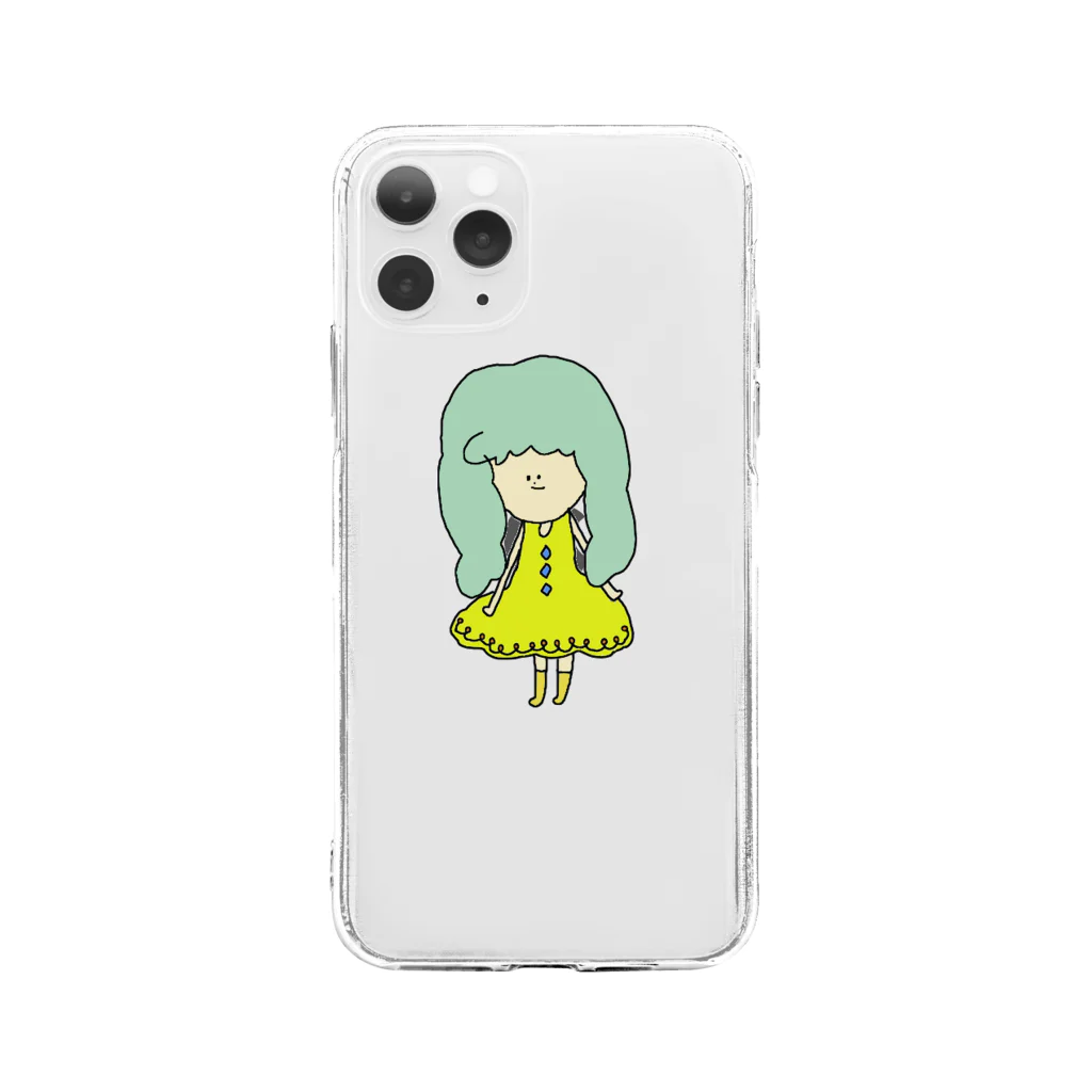 KANI'Sの姫子 Soft Clear Smartphone Case