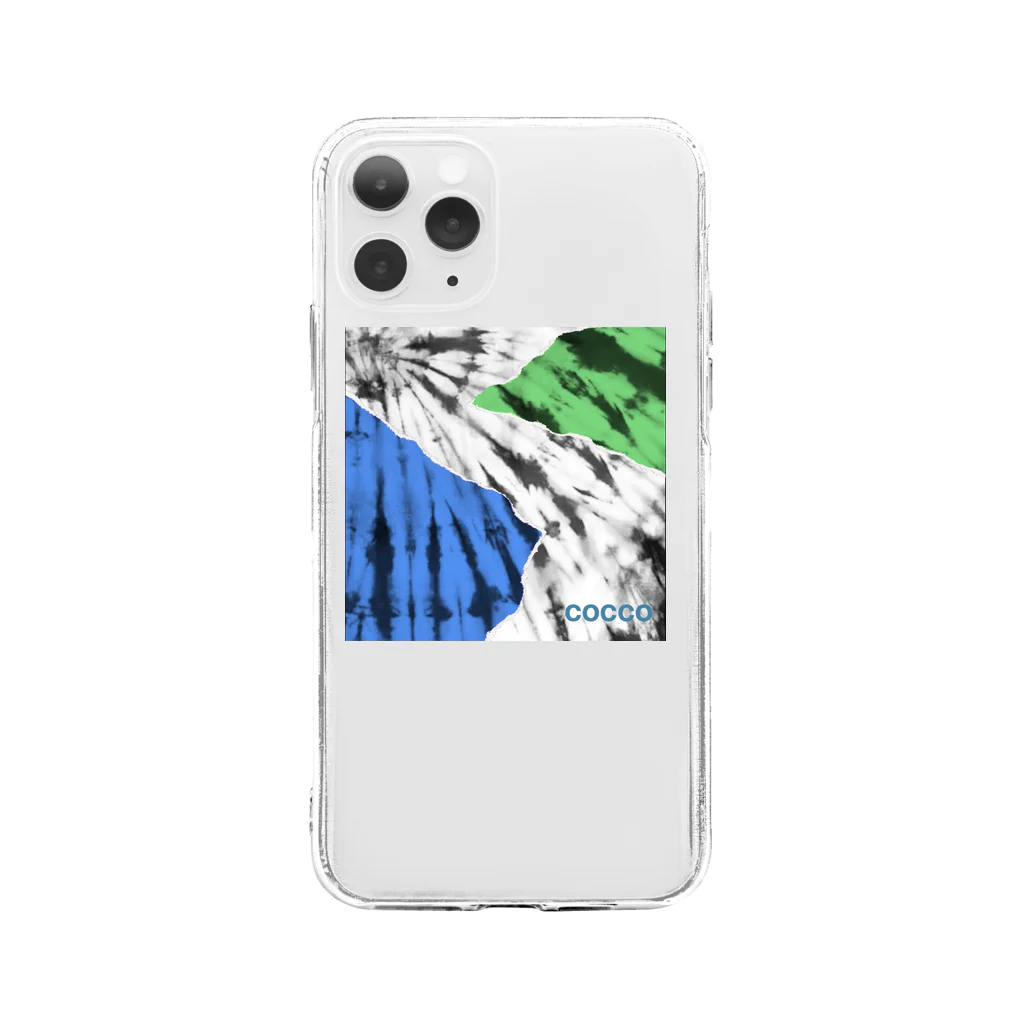 こっこさんのお店のCOCCO ・B6 Soft Clear Smartphone Case