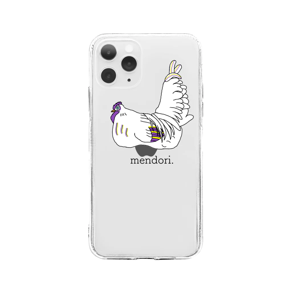 ▱個性の渋滞▱//storeのmenderi. Soft Clear Smartphone Case