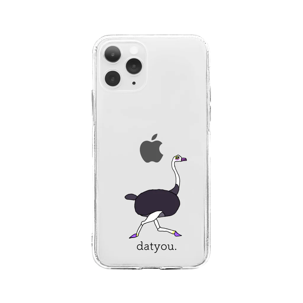 ▱個性の渋滞▱//storeのdatyou. Soft Clear Smartphone Case