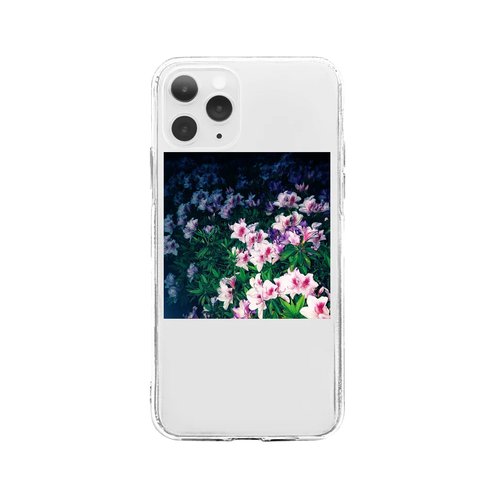 うと 鱗の夜ハ華① Soft Clear Smartphone Case