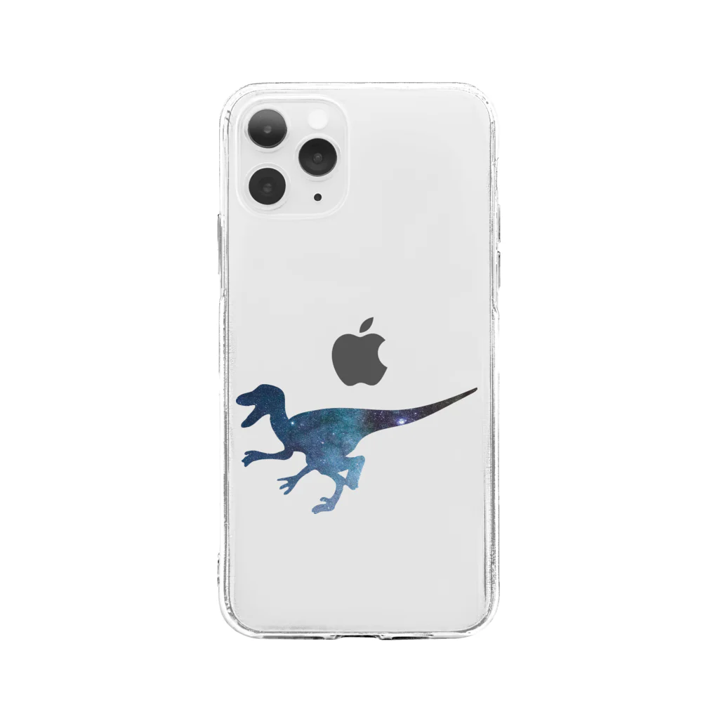 FroschのSpace raptor Soft Clear Smartphone Case