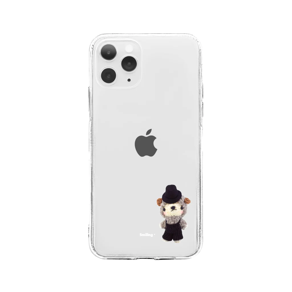 Smiling *のSmiling * 紳士な羊くん♡ Soft Clear Smartphone Case