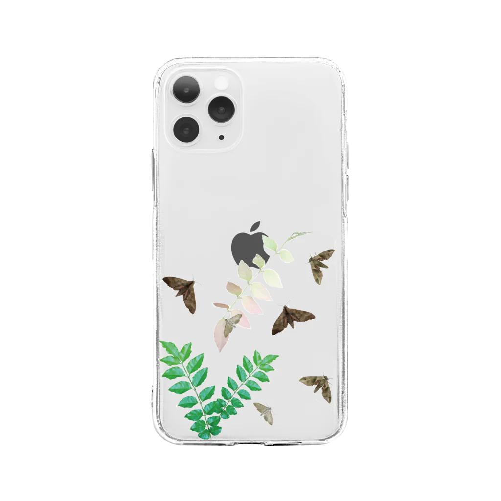 ニムニムのお部屋のもすもーす? Soft Clear Smartphone Case