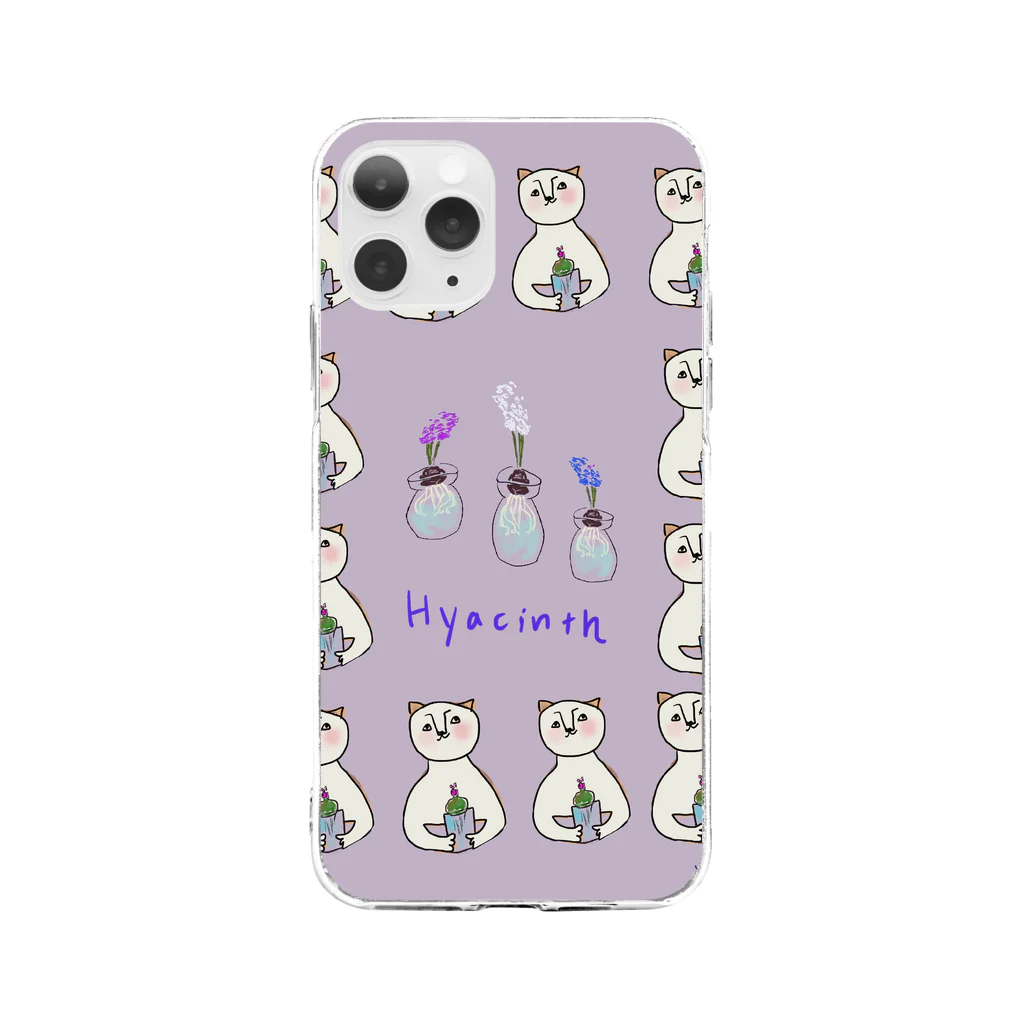 Yukiko The Witchの思い出のヒヤシンス Soft Clear Smartphone Case