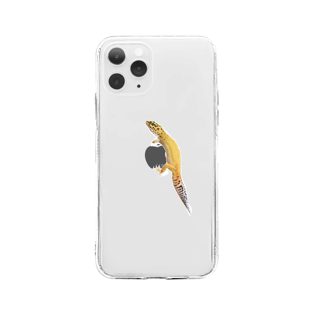 peronchiのぺろちゃんといっしょ Soft Clear Smartphone Case