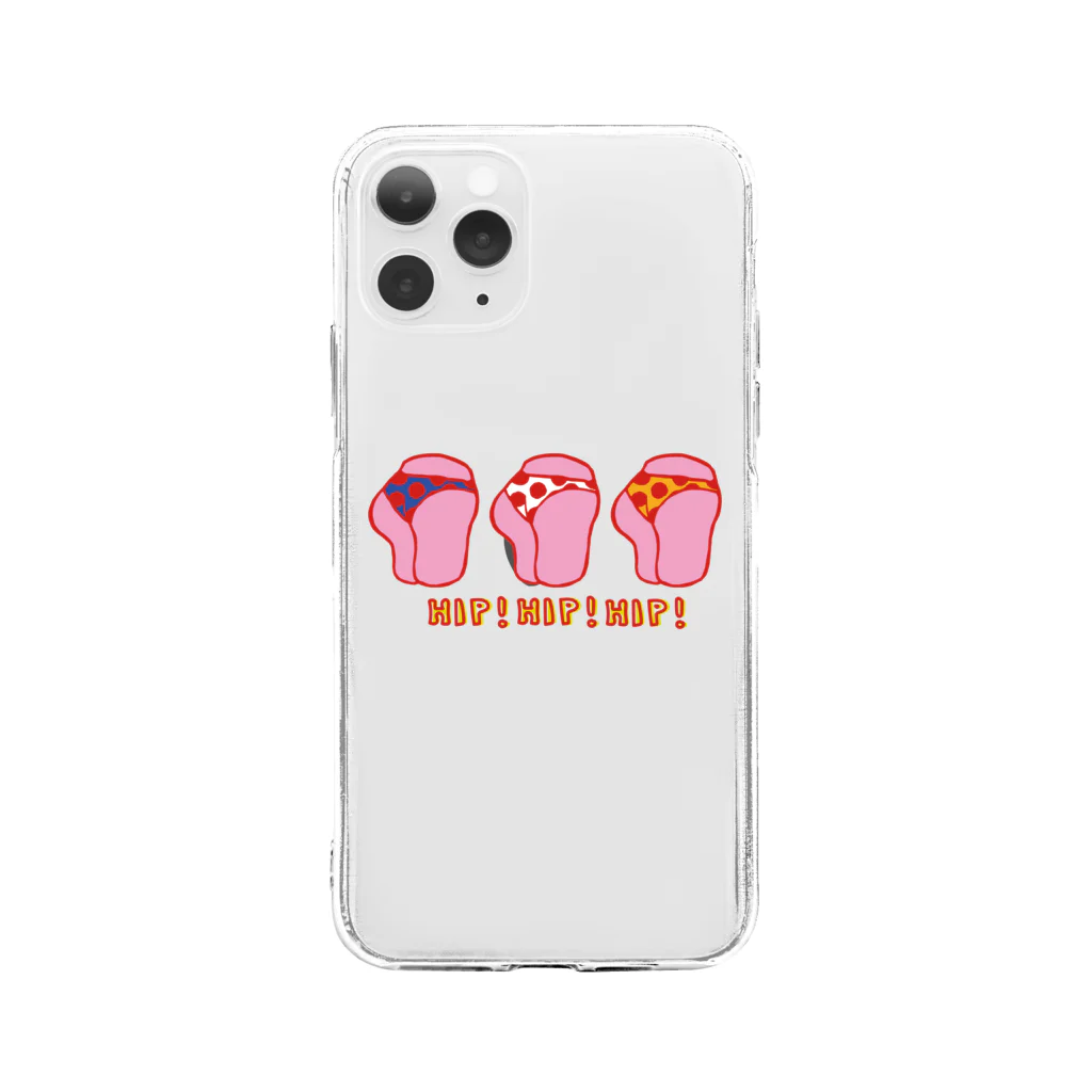 N O NのHIP!! Soft Clear Smartphone Case