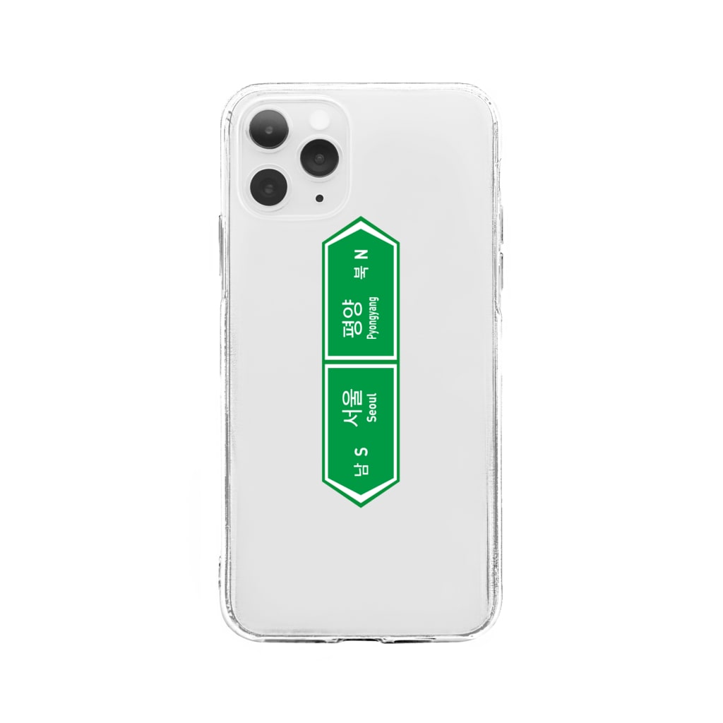 柴トレ工房のソウル&平壌 Soft Clear Smartphone Case