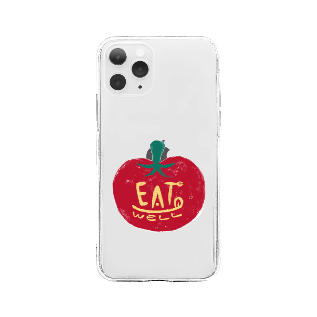 IZANAMI by Akane Yabushitaの🍅 有機栽培とまと 🍅 Soft Clear Smartphone Case