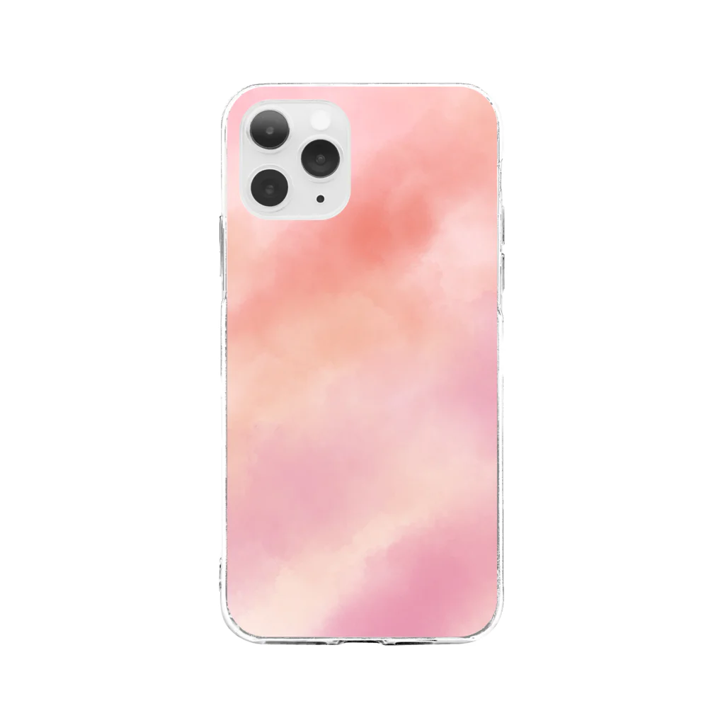 もちぱんのニュアンス~warm~ Soft Clear Smartphone Case