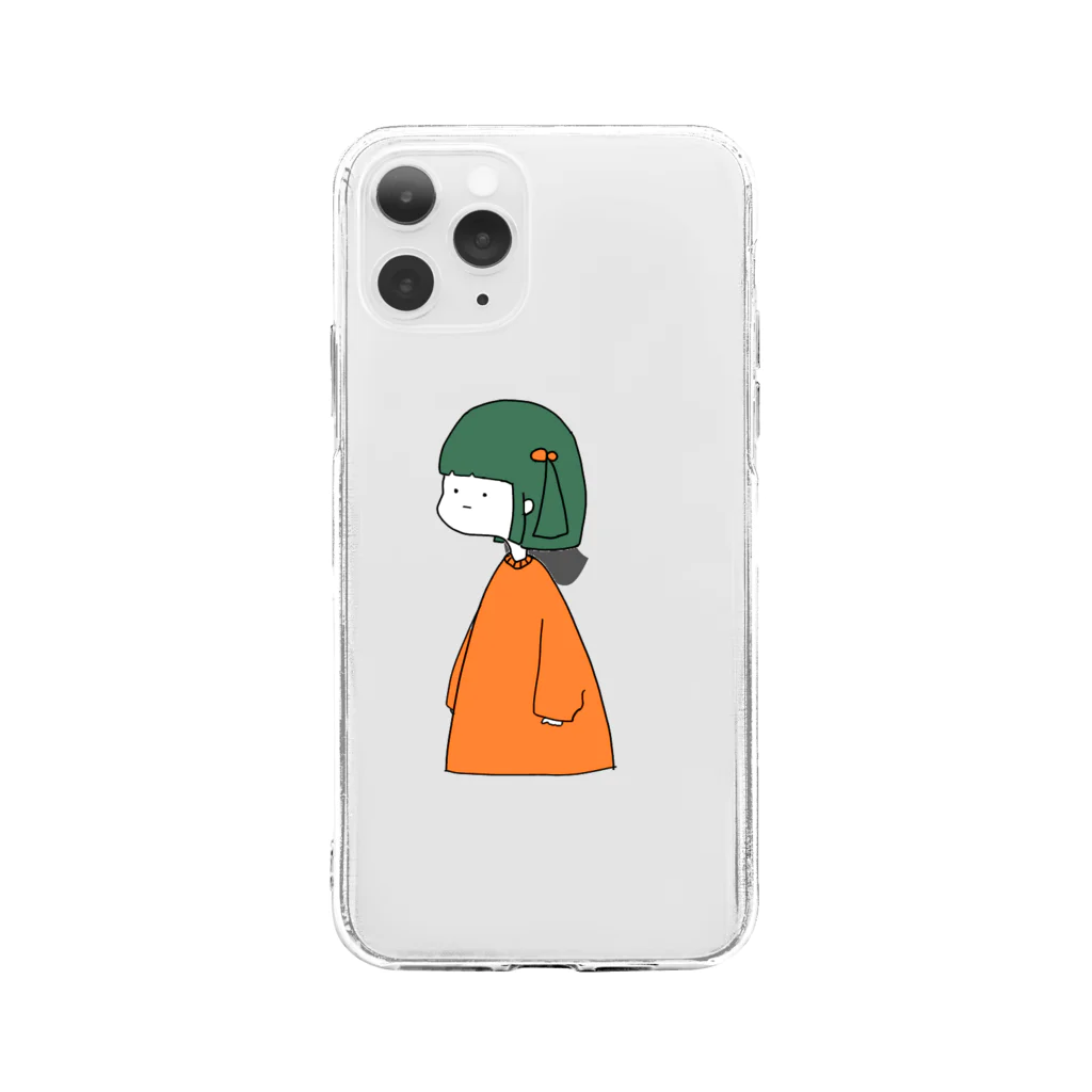 2ö1号室の女のきの子 Soft Clear Smartphone Case