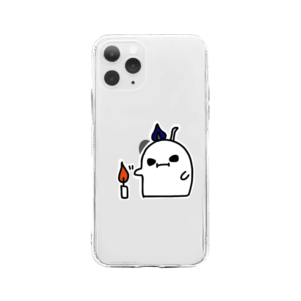 非日常のろうそく屋さん🕯のひあそび Soft Clear Smartphone Case