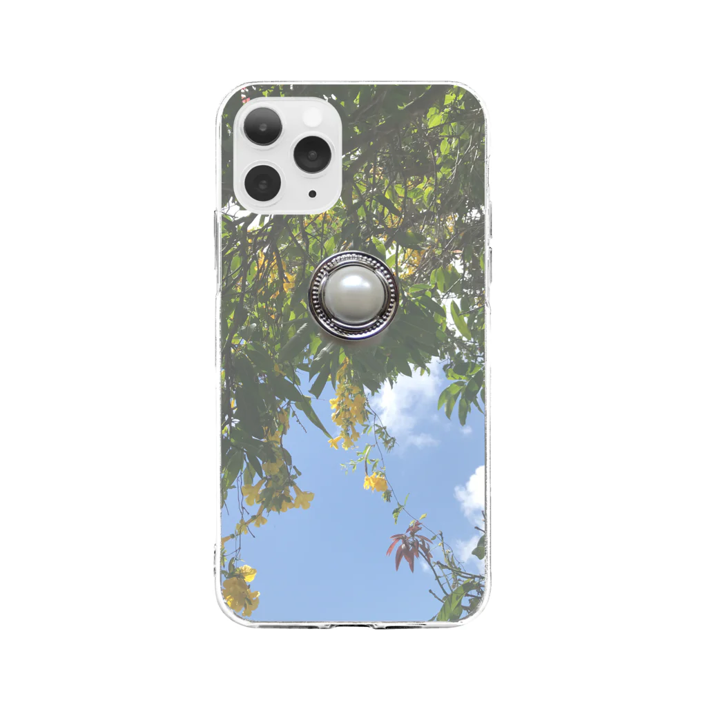 bijouAlのPaddington Sky Soft Clear Smartphone Case