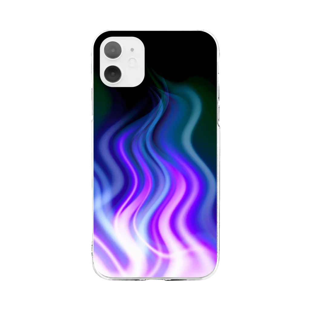 Piercemotion のFluctuation -揺らぎ-type A Soft Clear Smartphone Case