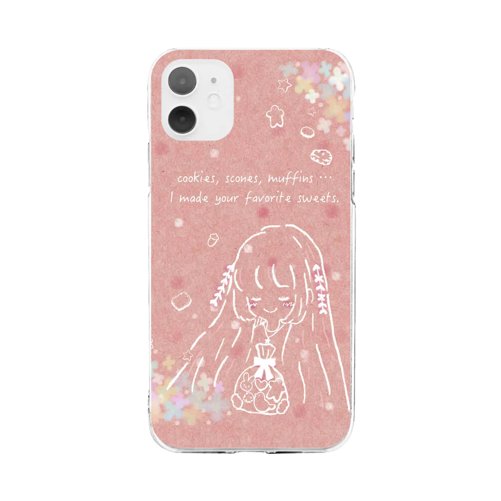 みーちゃんわーるどのハンドメイドスイーツ♡  Soft Clear Smartphone Case