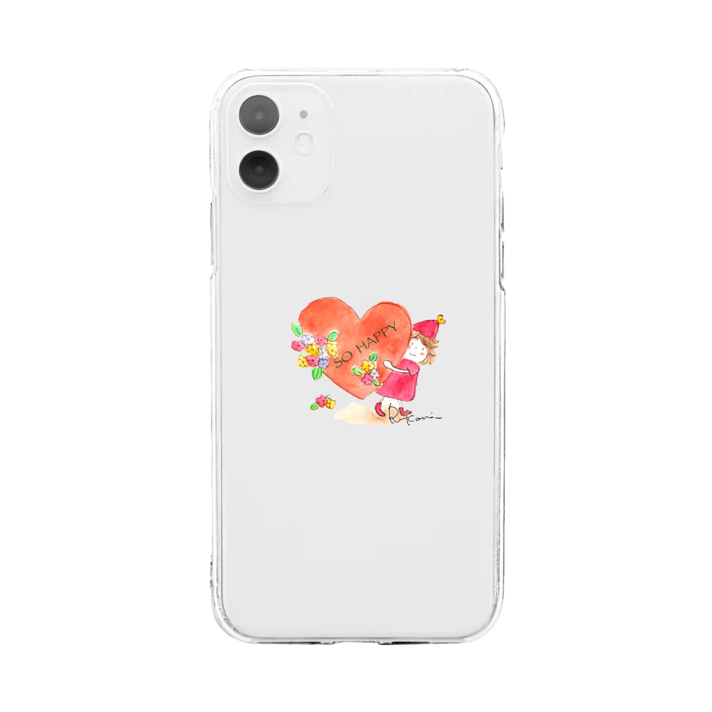 るーえるの空⭐︎のSO happy Soft Clear Smartphone Case