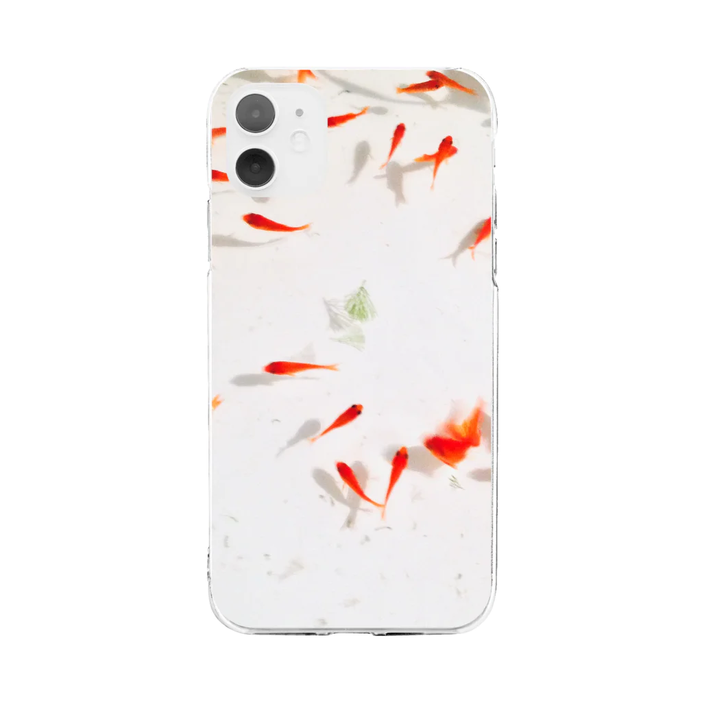 liliumの金魚 Soft Clear Smartphone Case