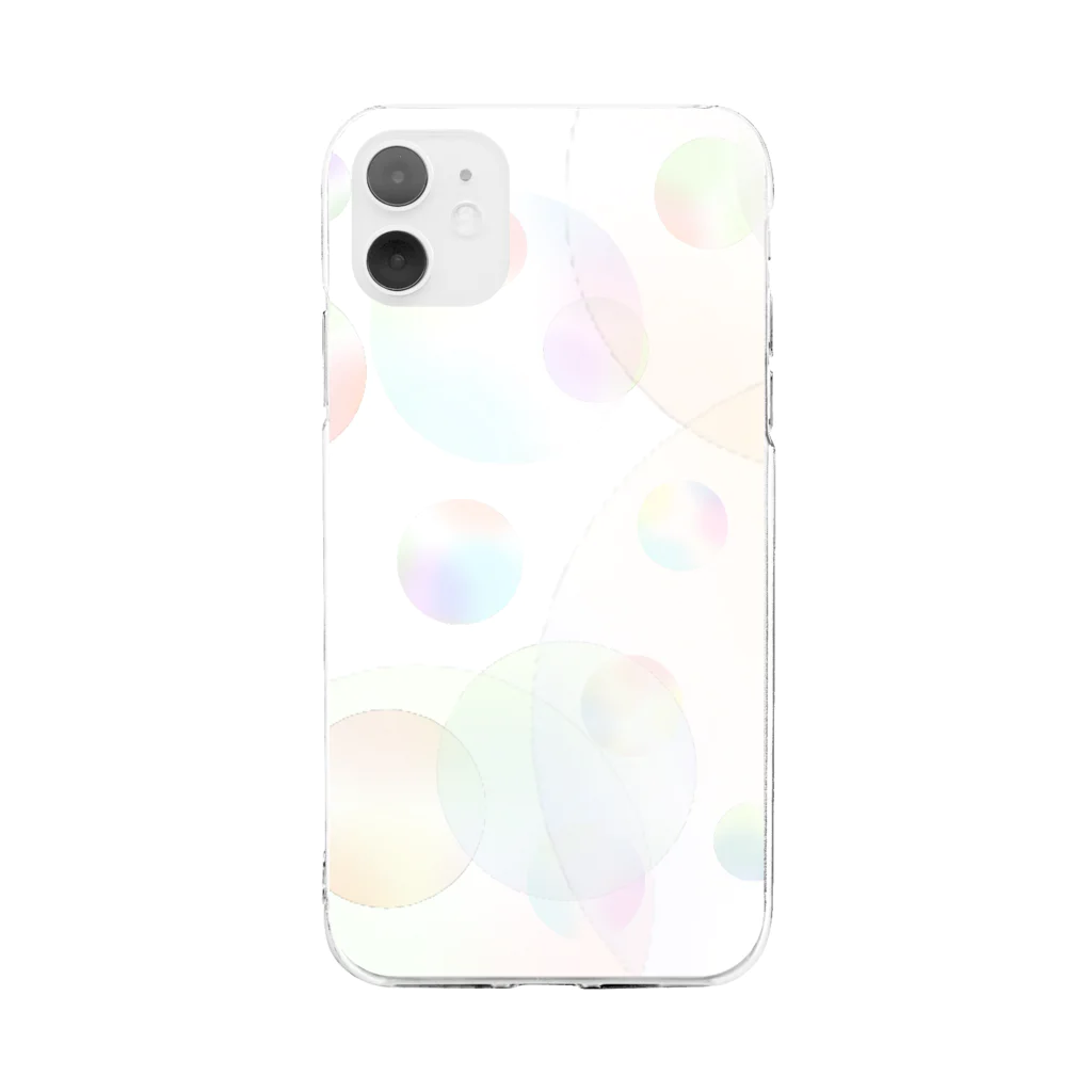 令和ベイビーのしゃぼん玉 Soft Clear Smartphone Case