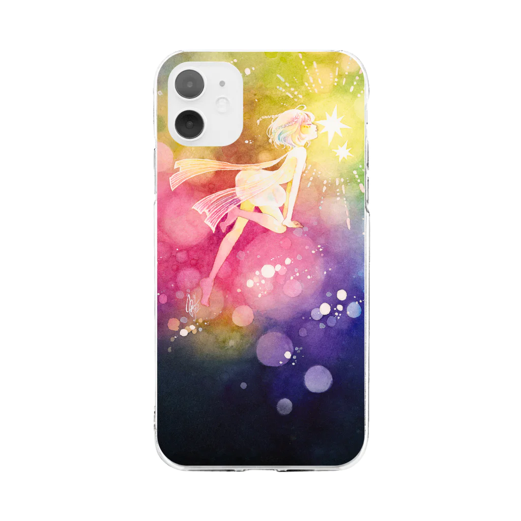 Hidzuki Kaoruのうつろいのキス Soft Clear Smartphone Case