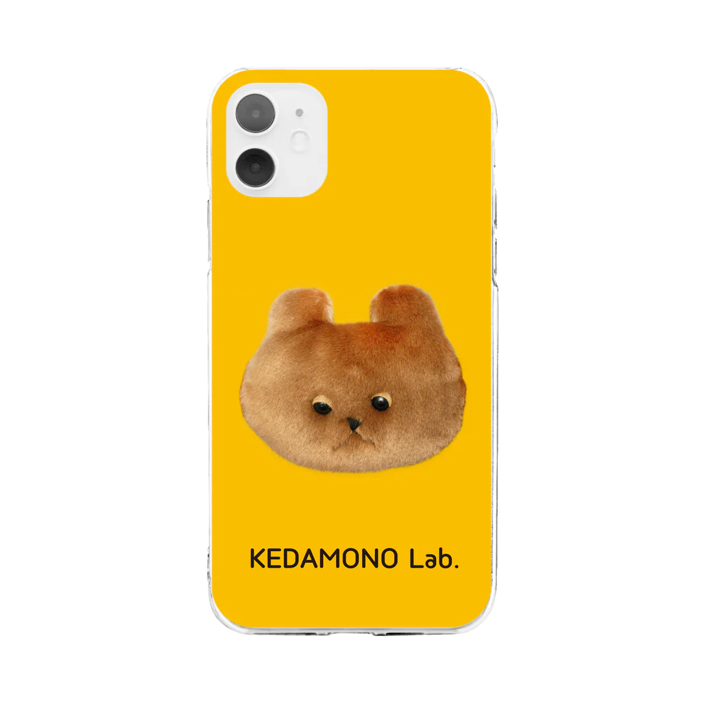 KEDAMONO Lab.のたくまくんスマホケース Soft Clear Smartphone Case