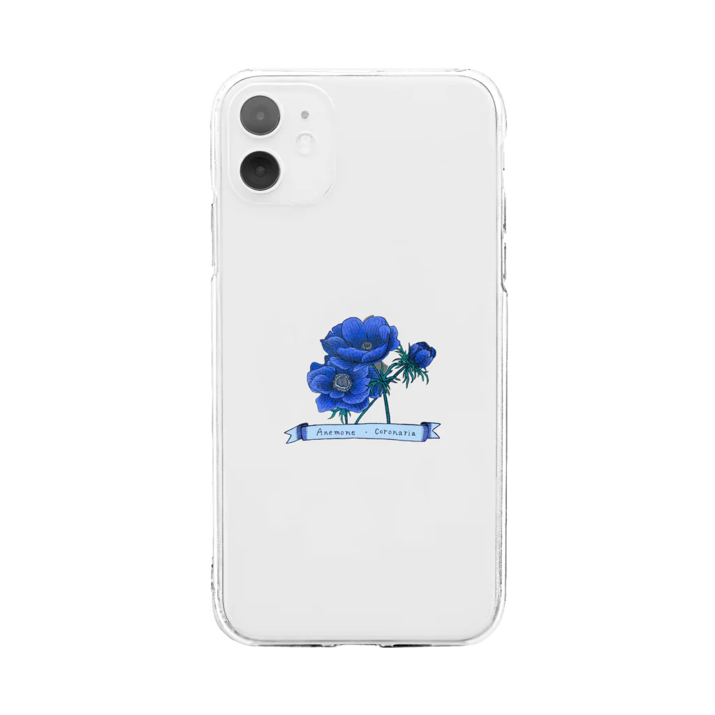 ぺぺぺ隊長のAnemone Soft Clear Smartphone Case