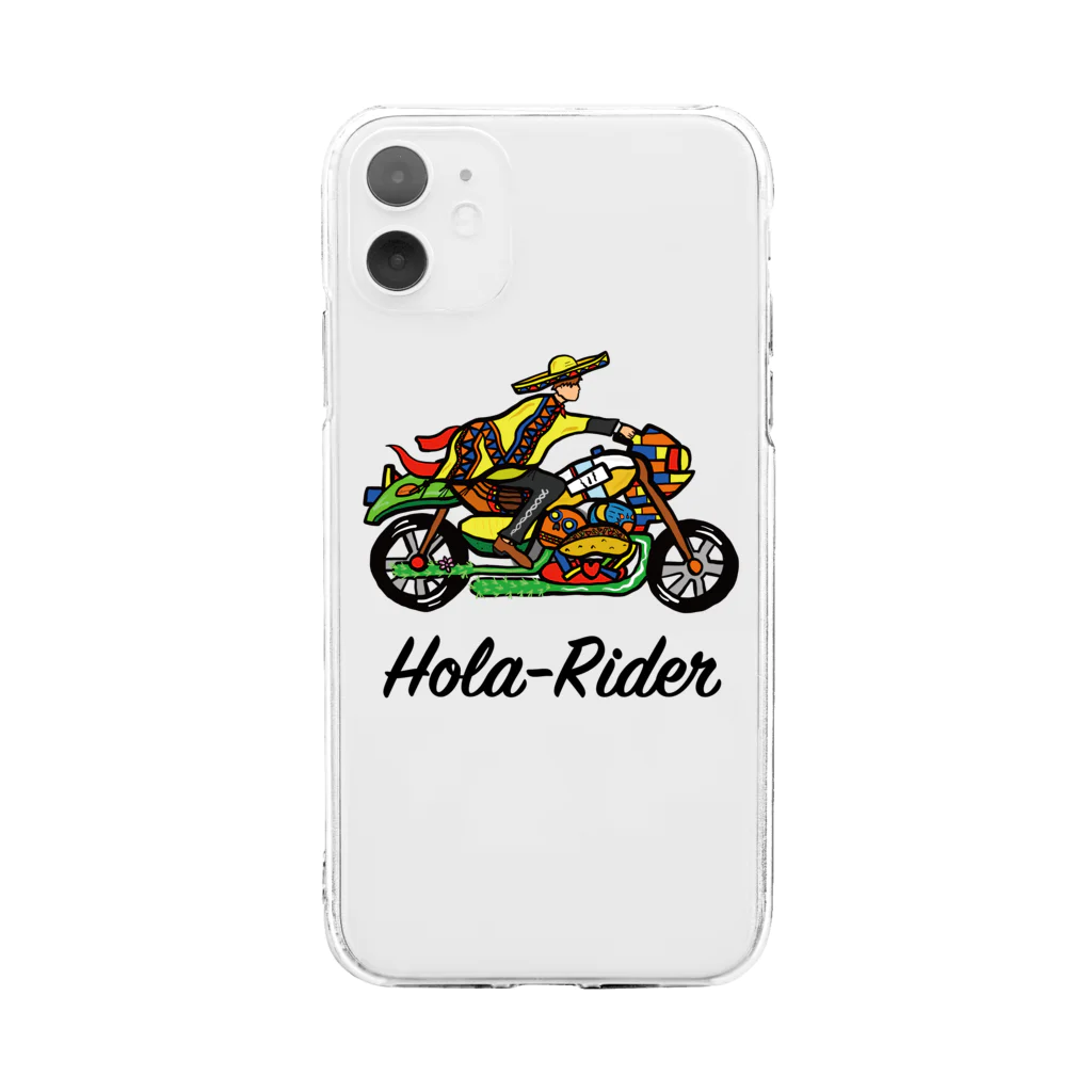 e-KAITE shopのHola-Rider Soft Clear Smartphone Case