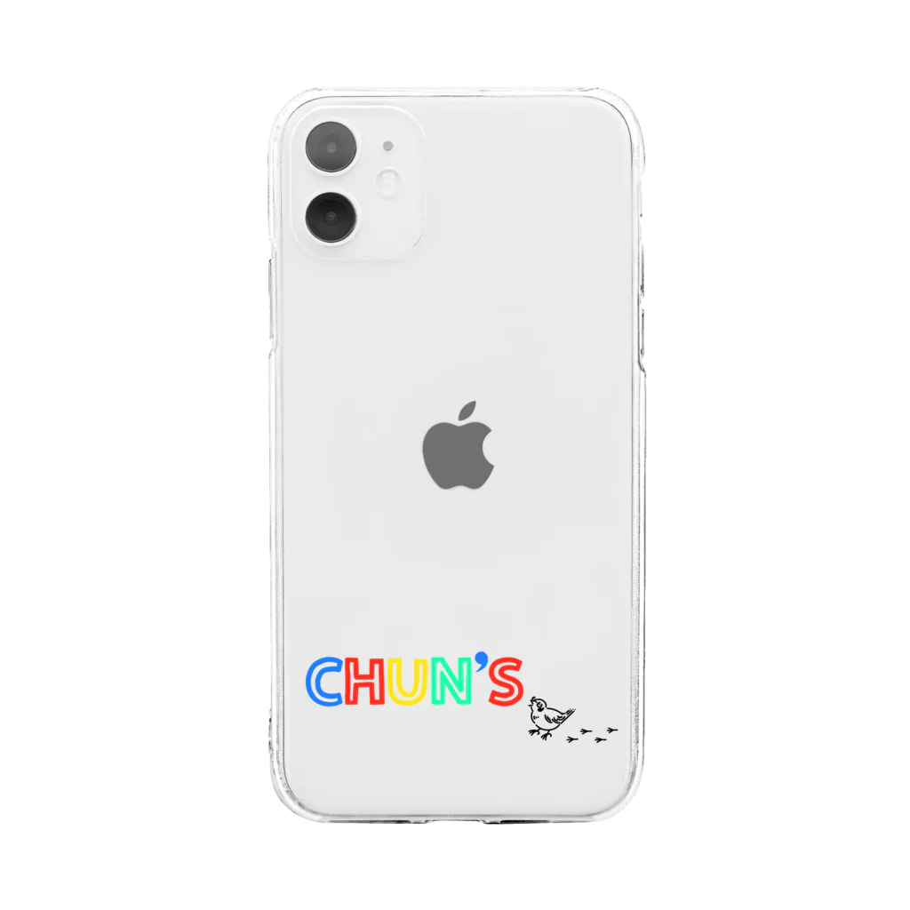 CHUN'Sのググれチュン Soft Clear Smartphone Case