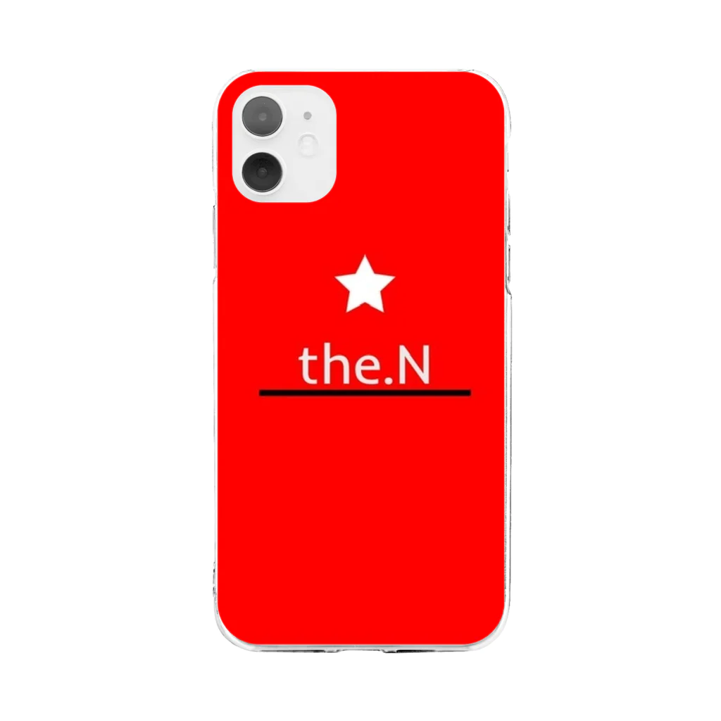 the.Nのthe.N logo Soft Clear Smartphone Case