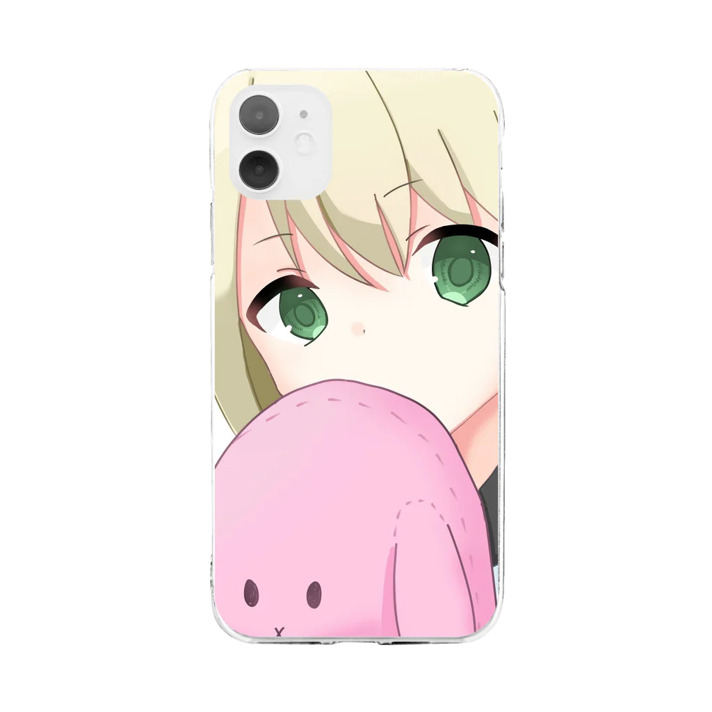 さな🦅🌹あと2日で凍結解除！のさなのスマホケース Soft Clear Smartphone Case