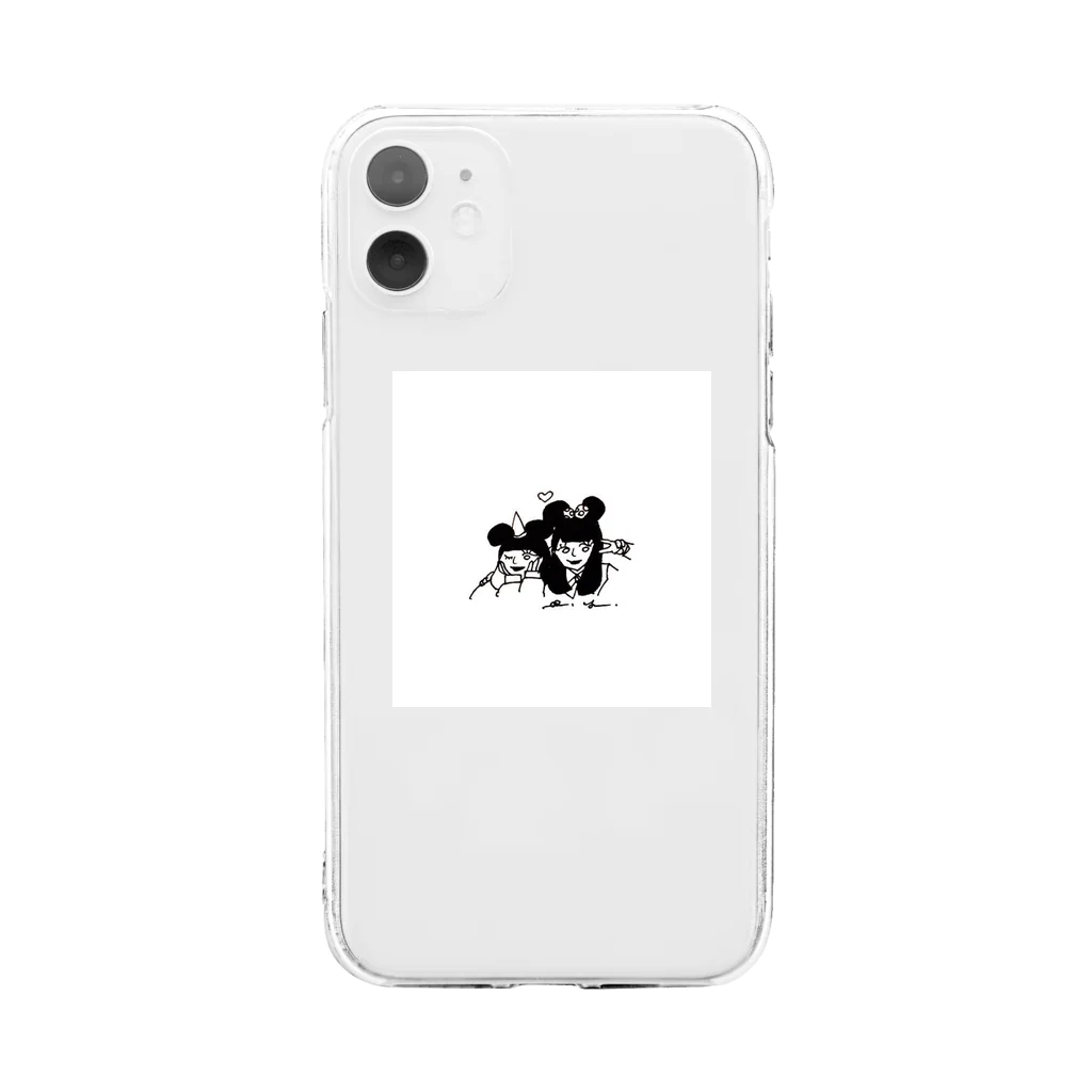 09rinkaの💞 Soft Clear Smartphone Case