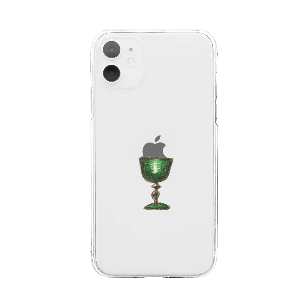 2(津村)の緑の聖杯 Soft Clear Smartphone Case